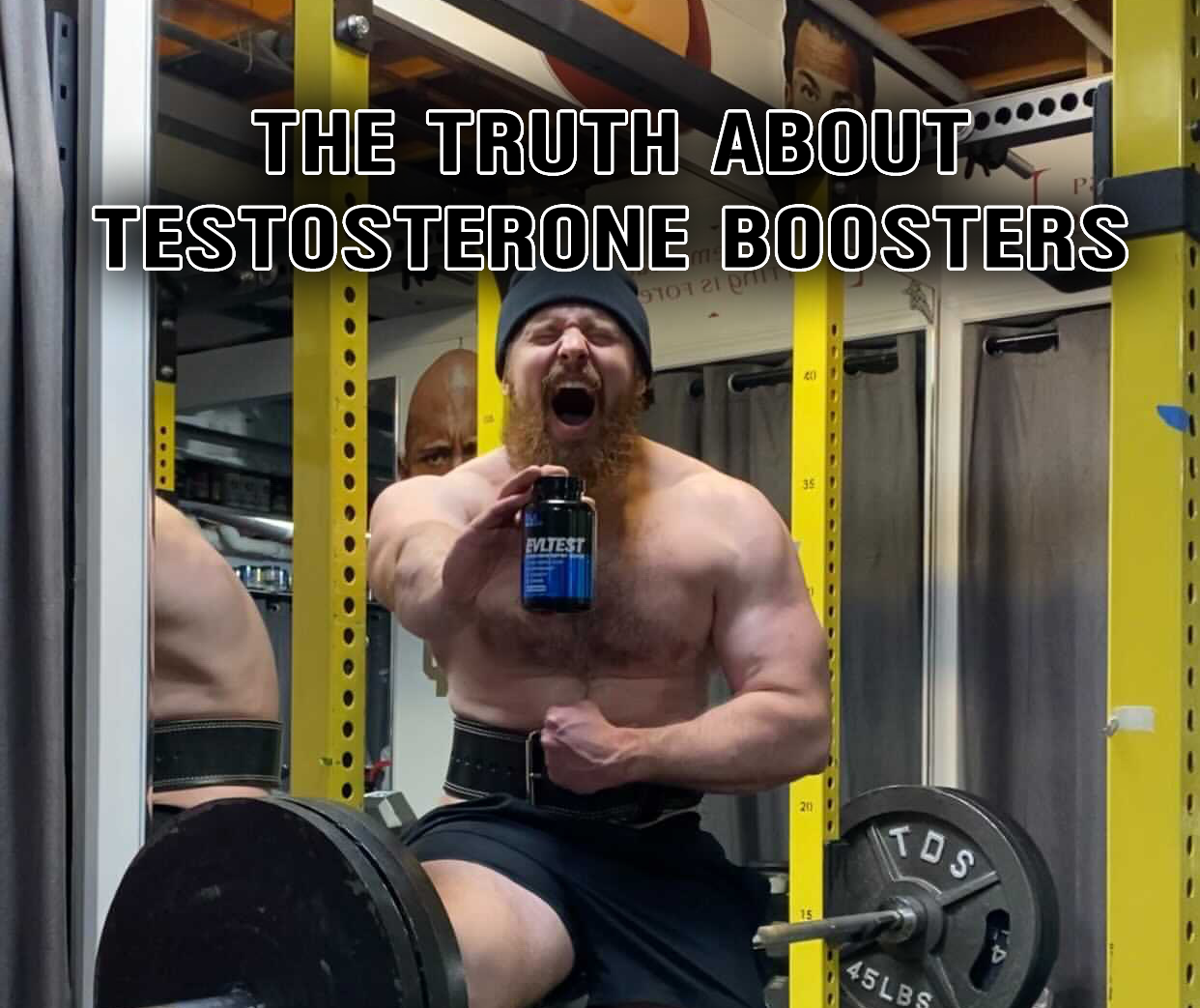 Testosterone Booster For Men - Total Test Boost Libido Supp.