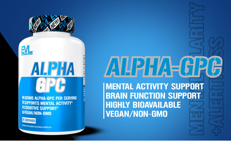 Alpha GPC 300mg 60 Veggie Capsules