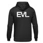 Black EVL Zip Hoodie