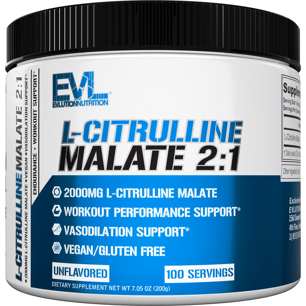 EVL L-Citrulline Malate 2:1 (Powder) – EVLUTION NUTRITION