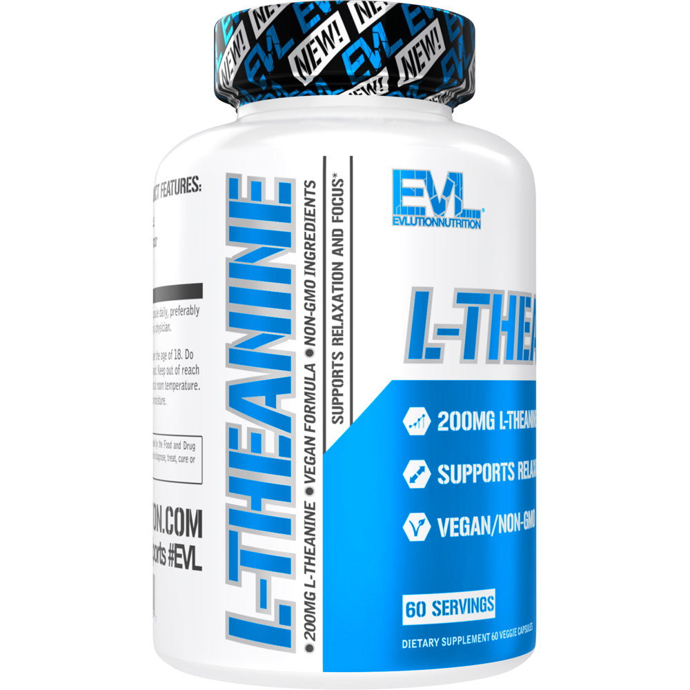 L-Theanine (Capsules) – EVLUTION NUTRITION